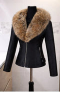 Blouson Perfecto fourrure Femme – Anjou Dressing